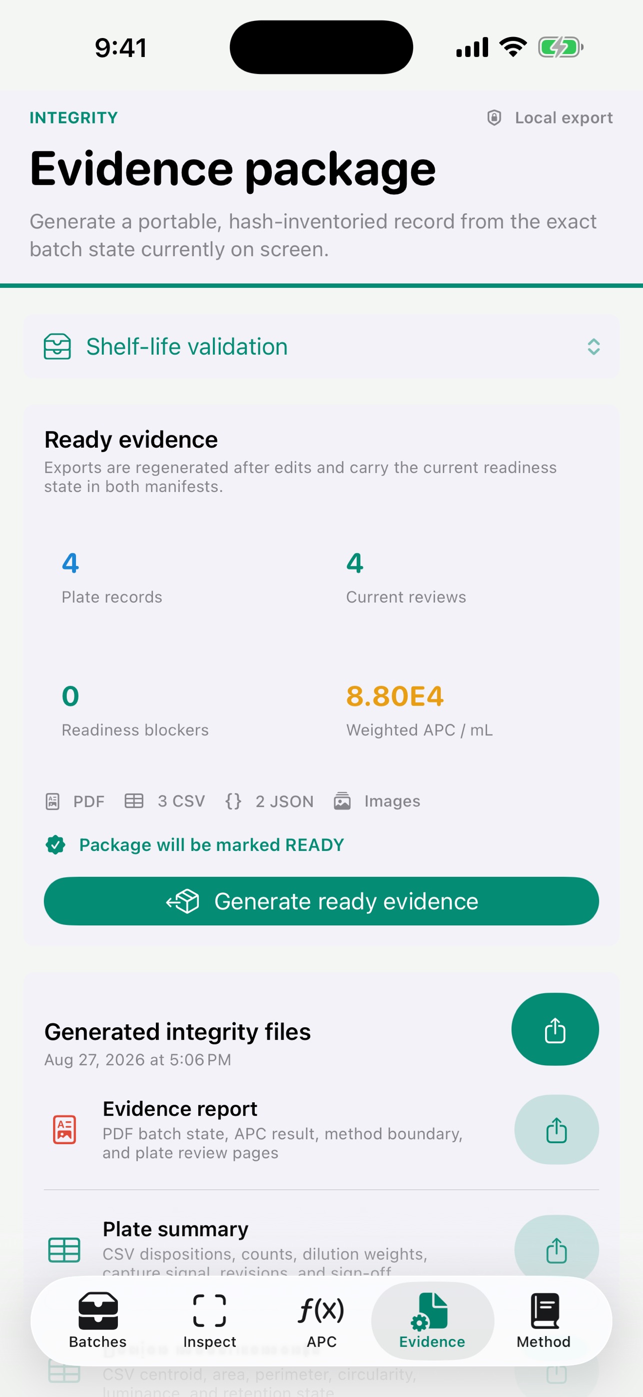 Screenshot 4 of Colonygrid: Plate QA