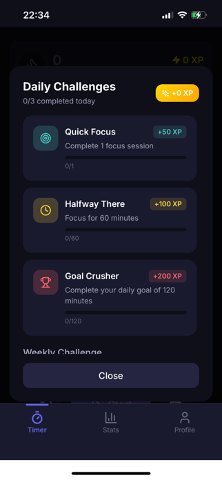 FocusTogether - Focus Timer Screenshot 6 of 9