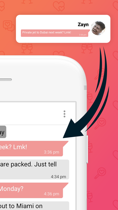 I.O.U Dating App iPhone screenshot 7 - Entertainment app