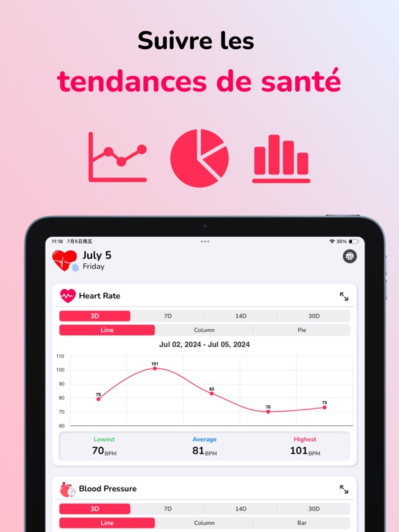 Screenshot #5 pour Battement Coeur cardio cœur