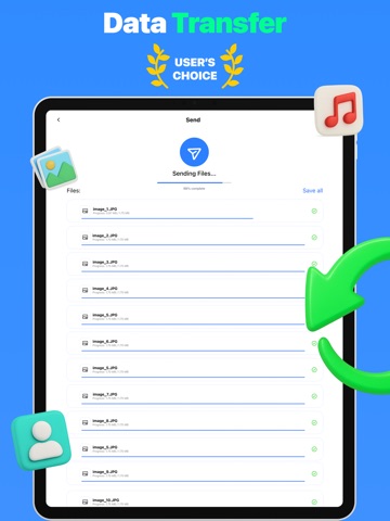 Data Transfer: Copy My Phone iPad screenshot