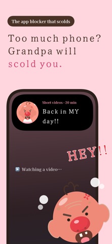 Gamijii: Screen Time Grandpa screenshot 1