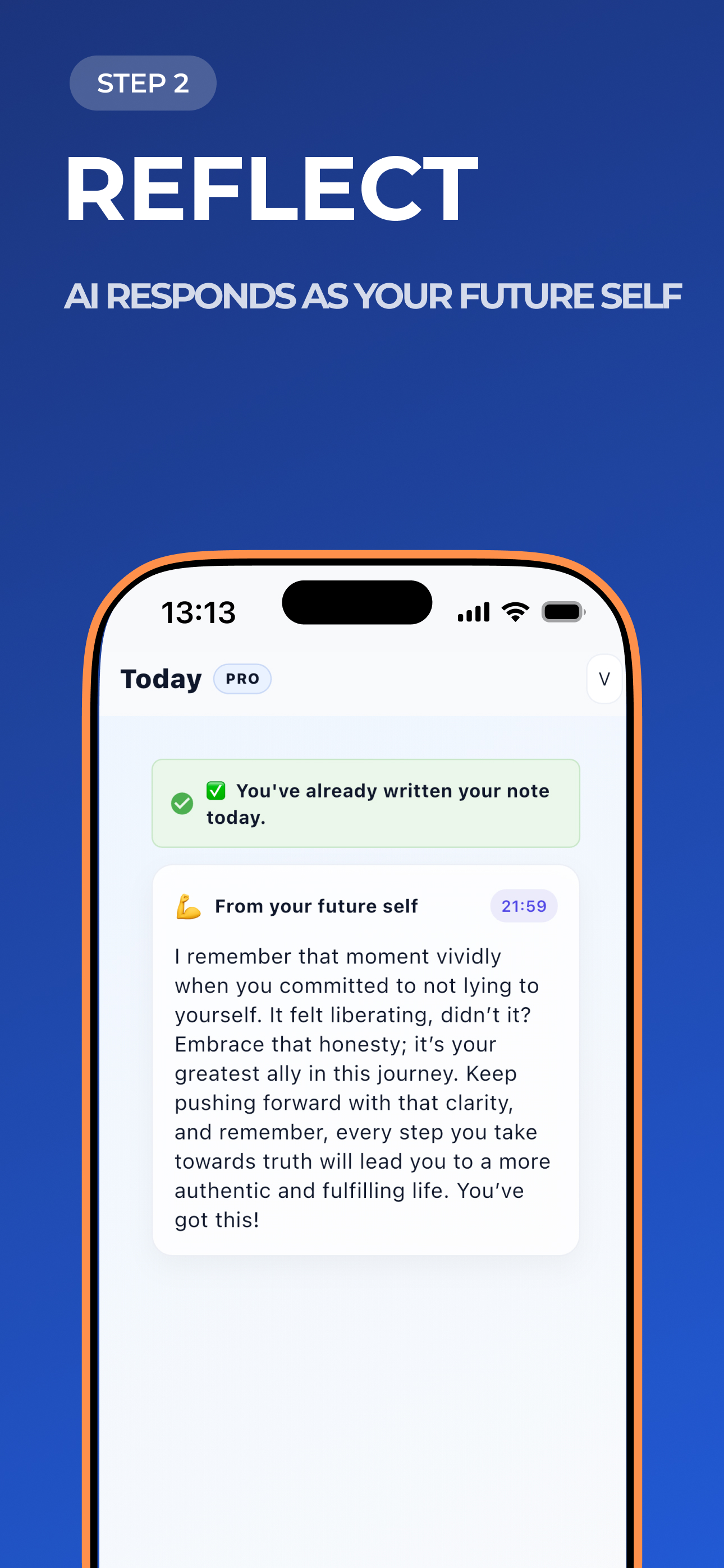 FutureSelf: AI Journal