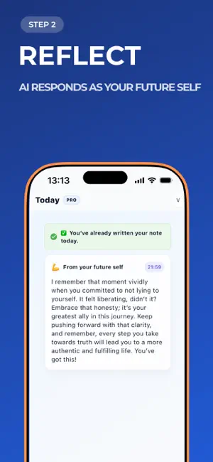 FutureSelf: AI Journal screenshot 3
