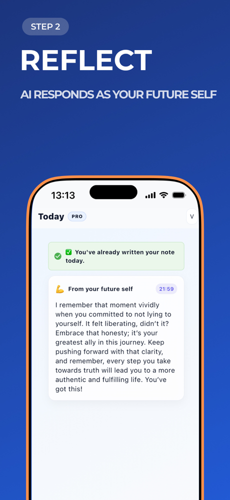 FutureSelf: AI Journal screenshot 3