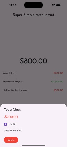 Super Simple Accountant Screenshot 4 of 9