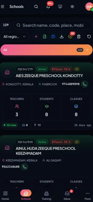 ZeeQue PreSchool screenshot 2