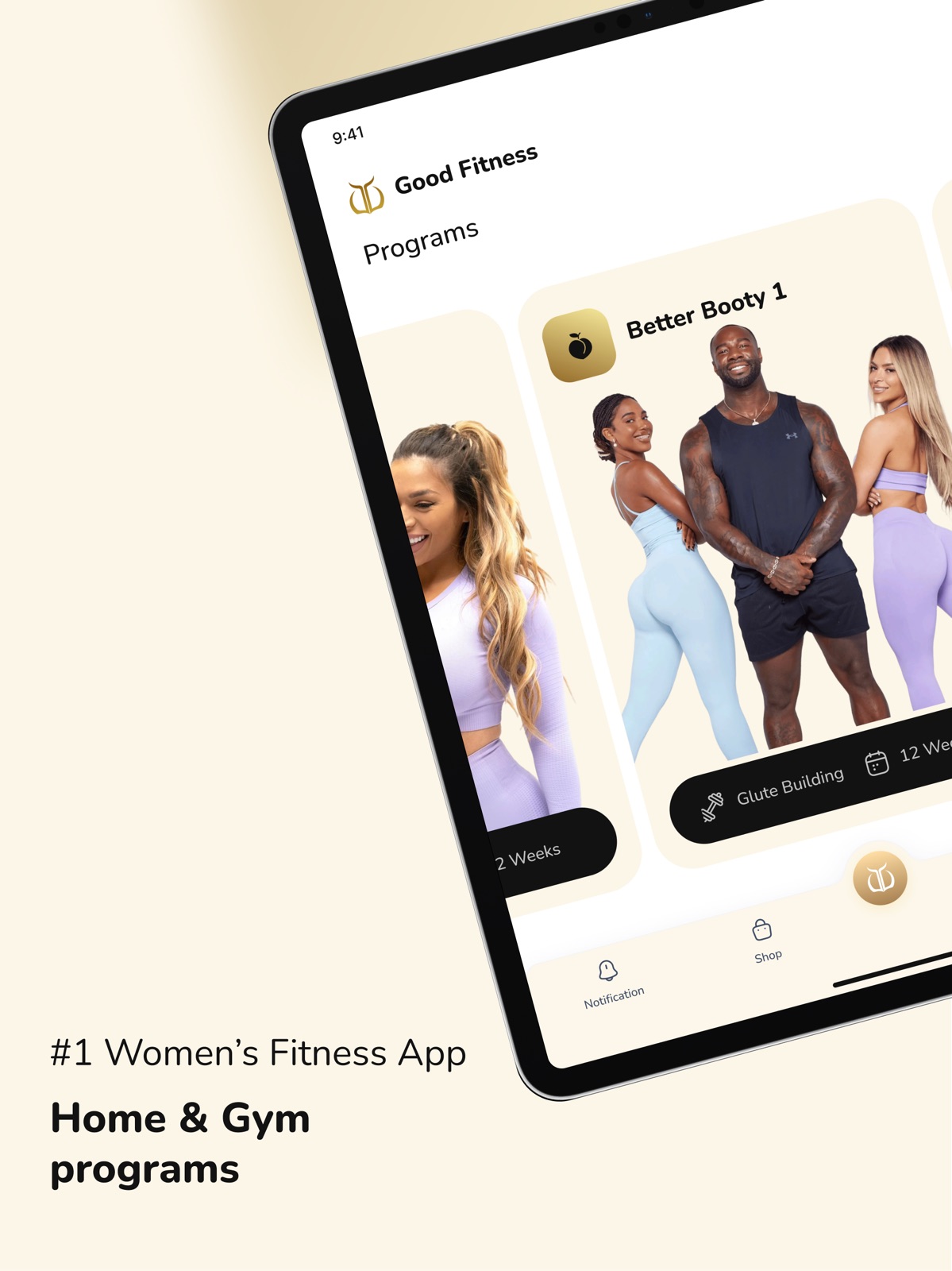 Good Fitness ipad screenshot 1