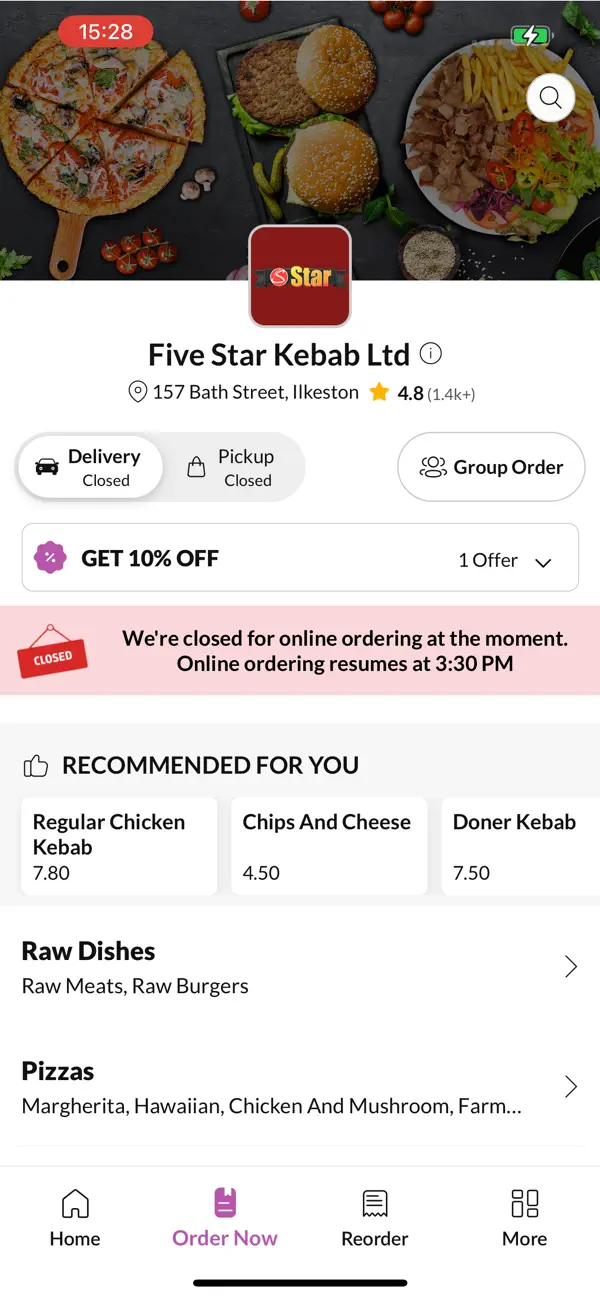 Screenshot #2 pour Five Star Kebab Ltd