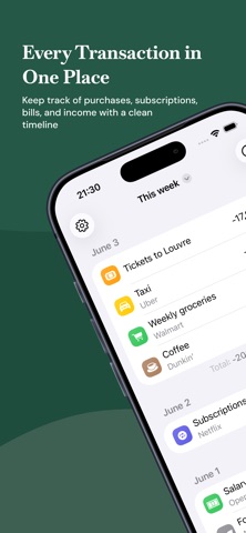 Caero - Expense Tracker screenshot