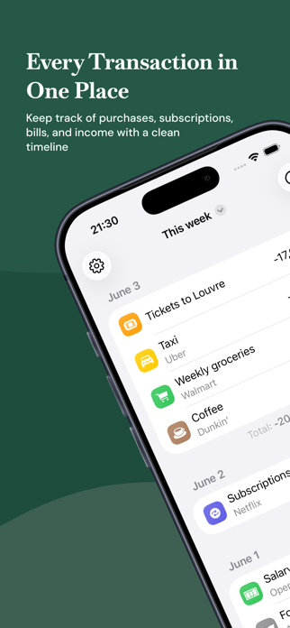 Caero - Expense Tracker Screenshot 2 of 5