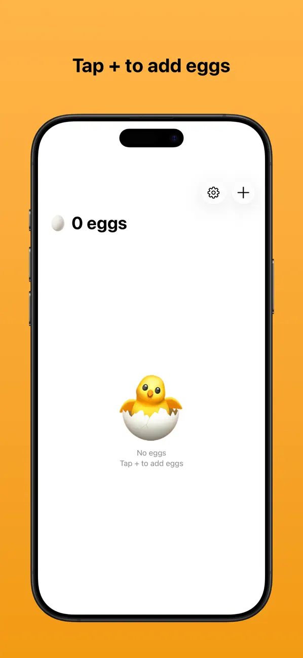 Screenshot #1 pour EggCheck: Egg Counter