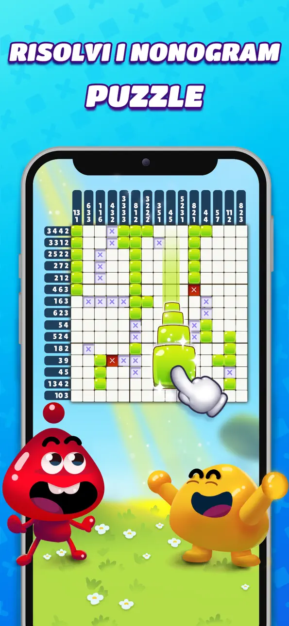 Nonogram Crossing Logic Puzzle iOS Mod IPA screenshot 1 - iOS game interface