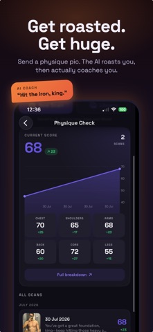 Strongbro: AI Workout Tracker Screenshot 3 of 8