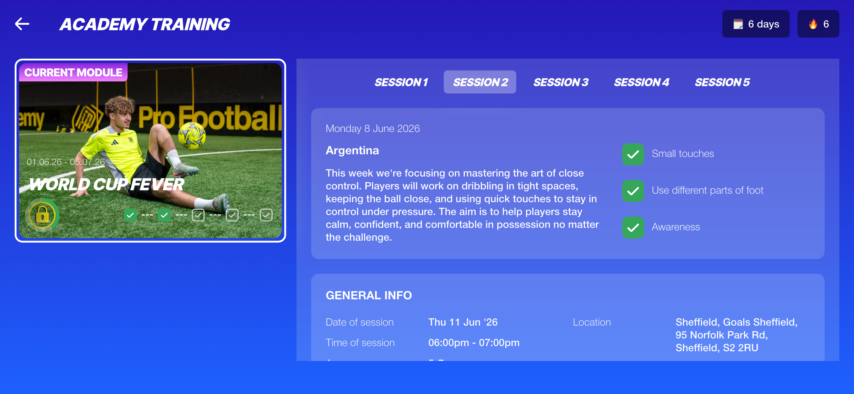 Pro Football Academy screenshot 5