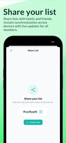 ListUp: Shared Grocery List screenshot