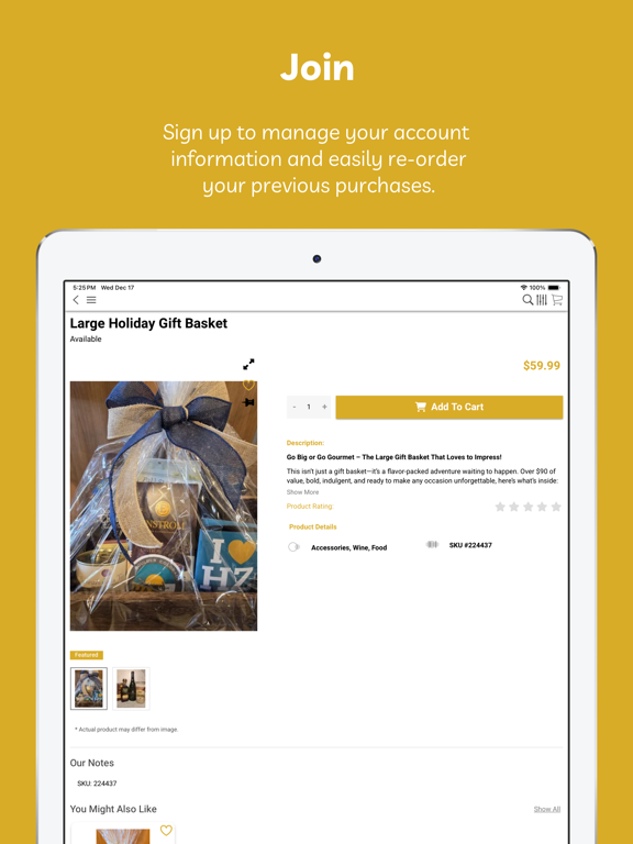 Hazel's Beverage World iPad screenshot 4 - Shopping app