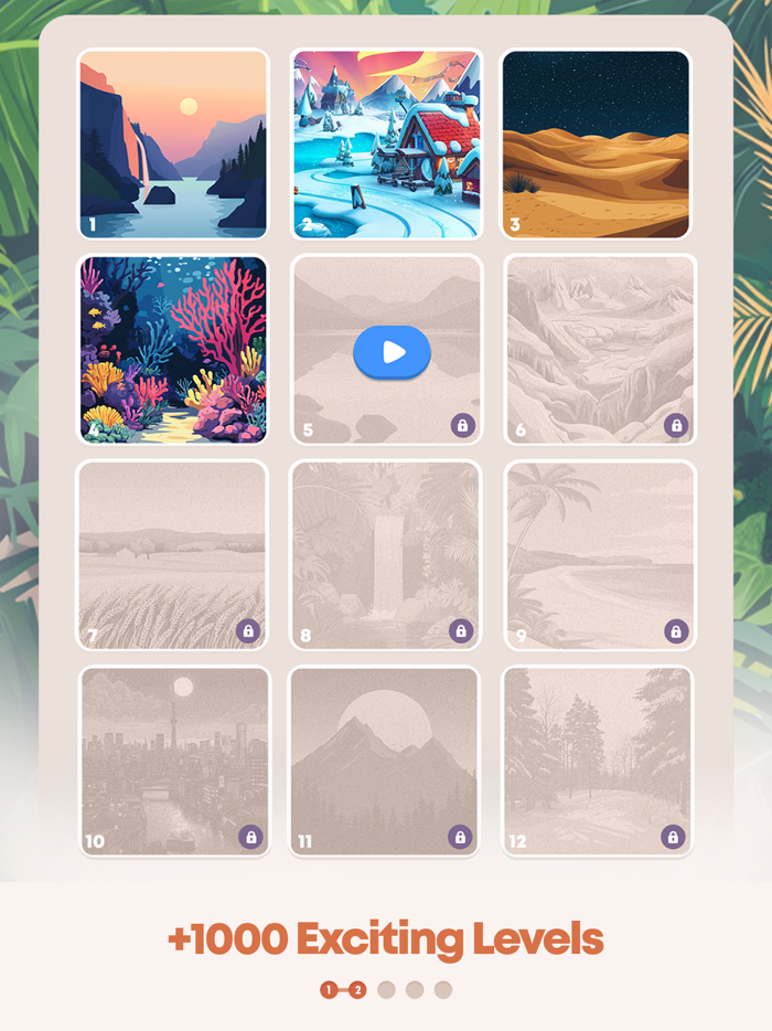 Number Paint Color Puzzle