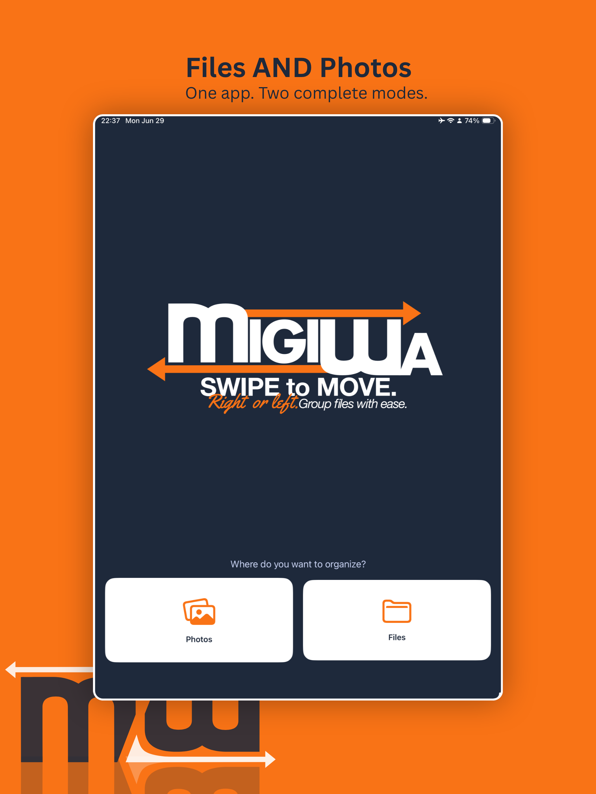 Migiwa: Swipe File Manager screenshot 10