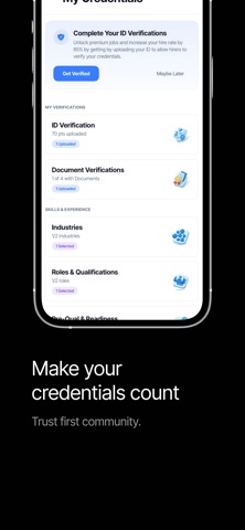 NERA Jobs: On-Demand Shifts iPhone screenshot 5