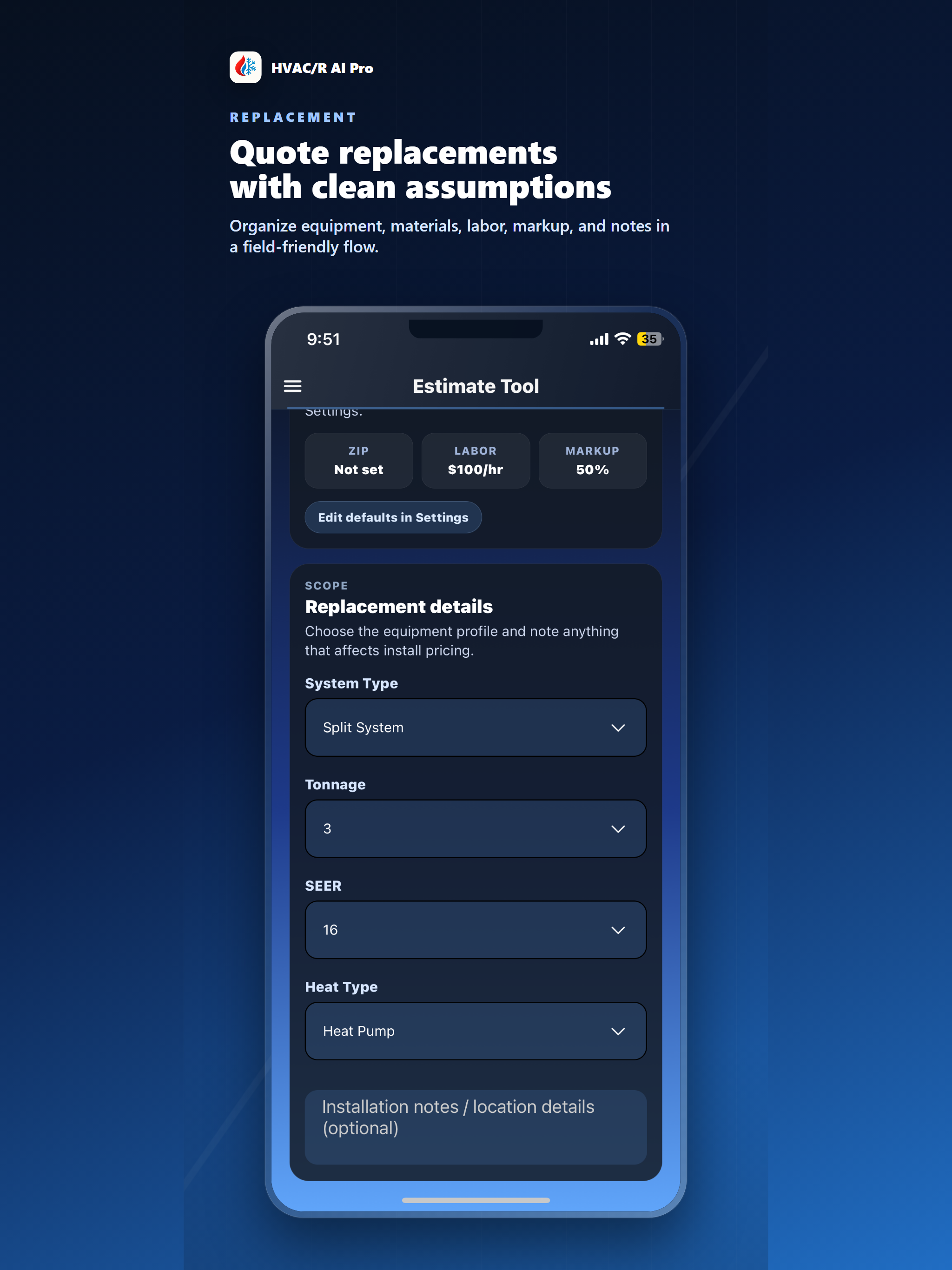 HVAC/R AI Pro