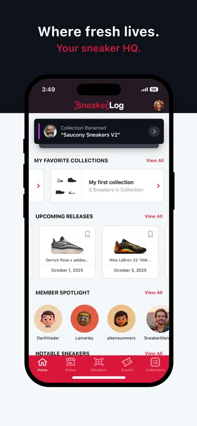 SneakerLog screenshot 1