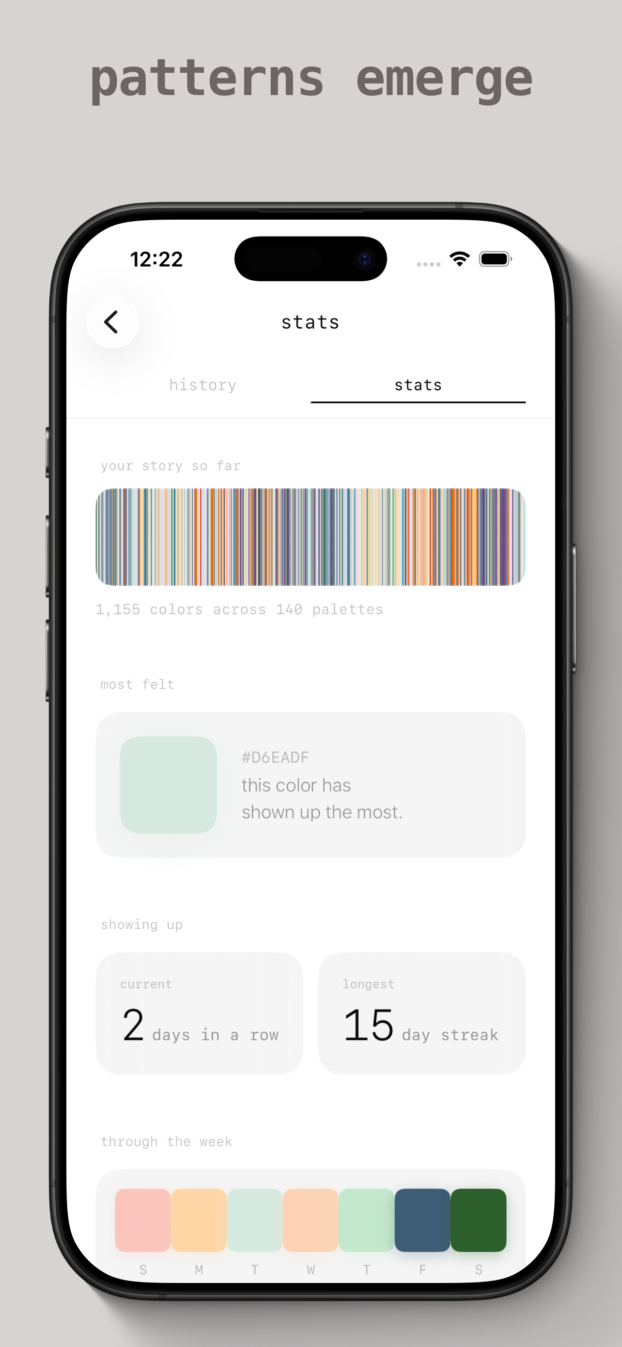 Mood Canvas: Color Journal screenshot 3
