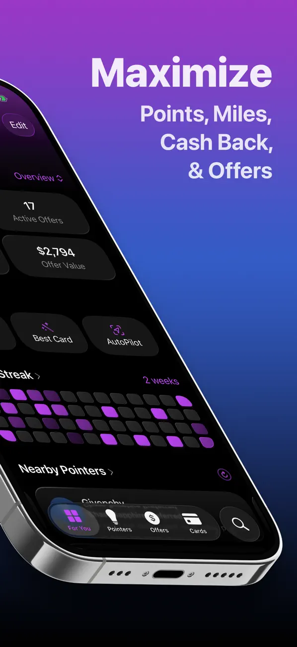 Screenshot #2 pour CardPointers for Credit Cards