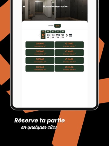 PADEL2 GRISOLLES iPad screenshot