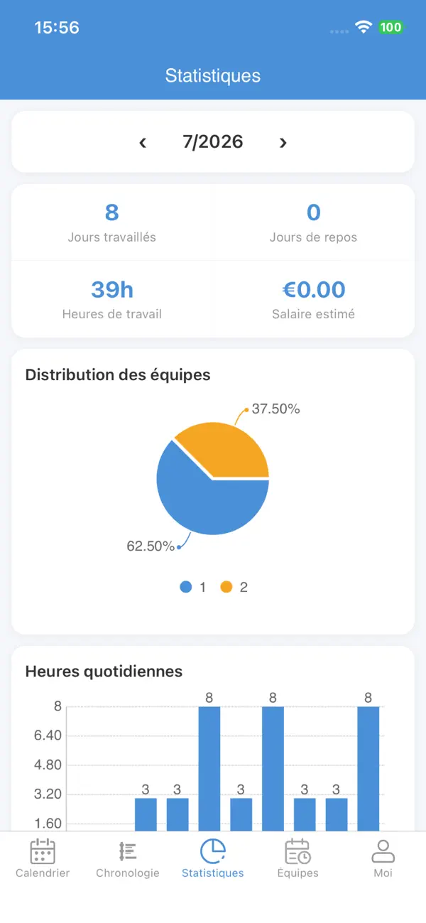 Screenshot #3 pour Mon Planning - Gestion Shift