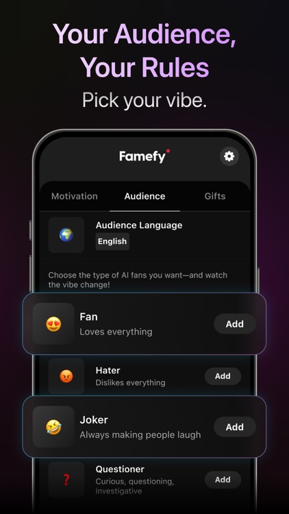 Famefy screenshot-4
