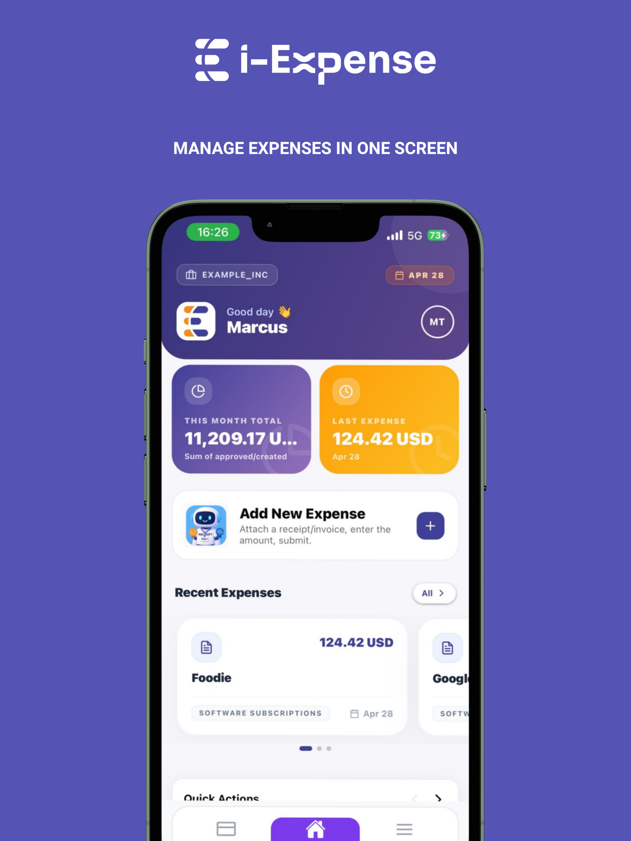 i-Expense: Expense Management screenshot 5