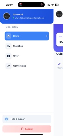 AffWorld screenshot
