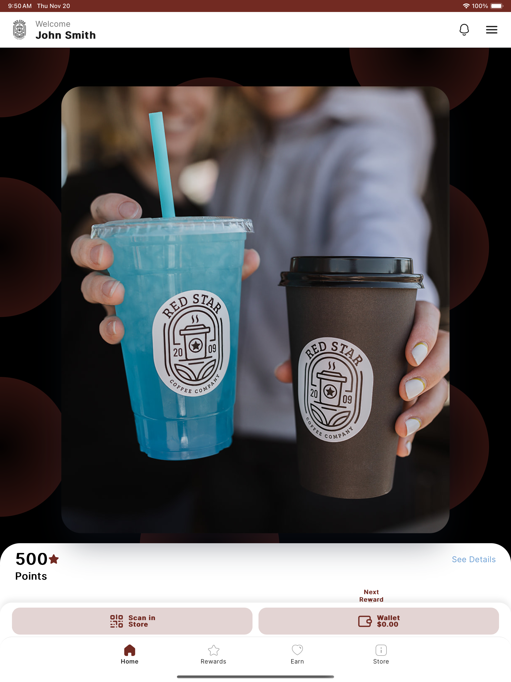 Red Star Coffee Rewards screenshot 4