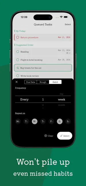 Atode: Focus on today's tasks screenshot 3