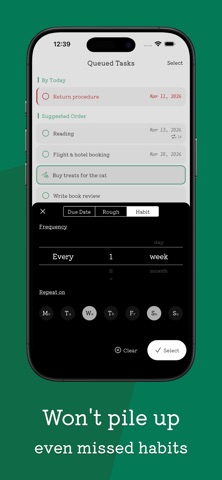 Atode: Focus on today's tasks Screenshot 3 of 3