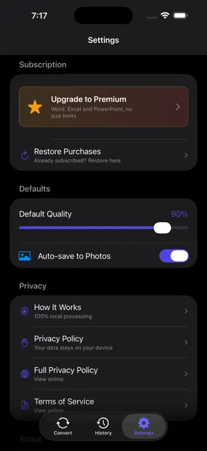 QuickConvert: Image Converter screenshot 3