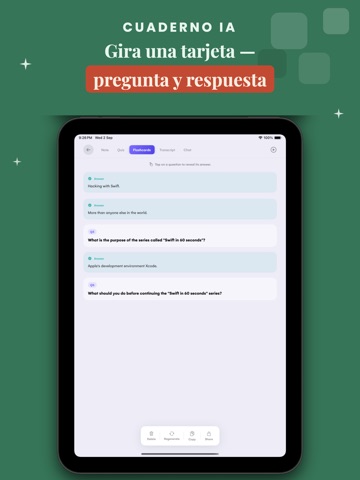 AI Notebook - Quiz LM y Notas iPad screenshot 5