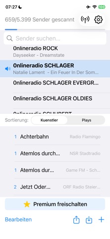 RadioTracker Mobile screenshot