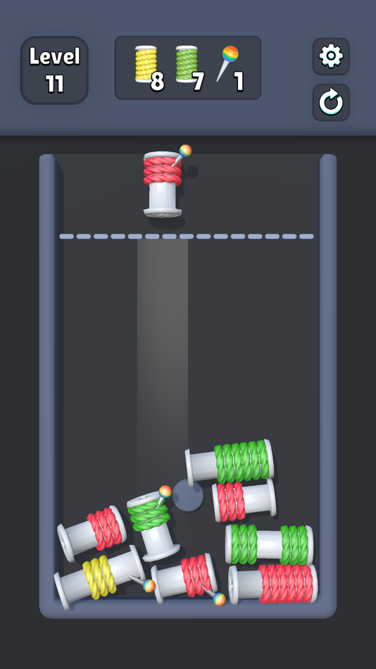 #2. KnitDrop (iOS) 由: ZiNKY OYUN YAZILIM ANONiM SiRKETi