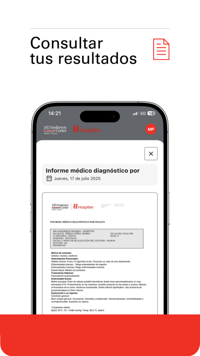 MD Anderson Madrid Screenshot 7 of 7