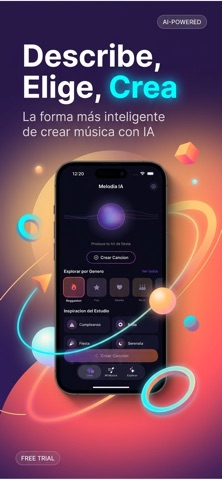Música IA - Crea Canciones iPhone screenshot