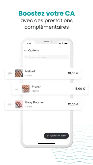 Capture d'écran de Booksy Biz: For Businesses sur iPhone 7