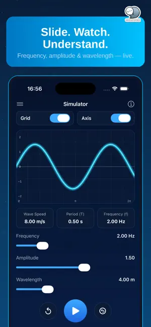 Wave Simulator Lab by CS screenshot 2