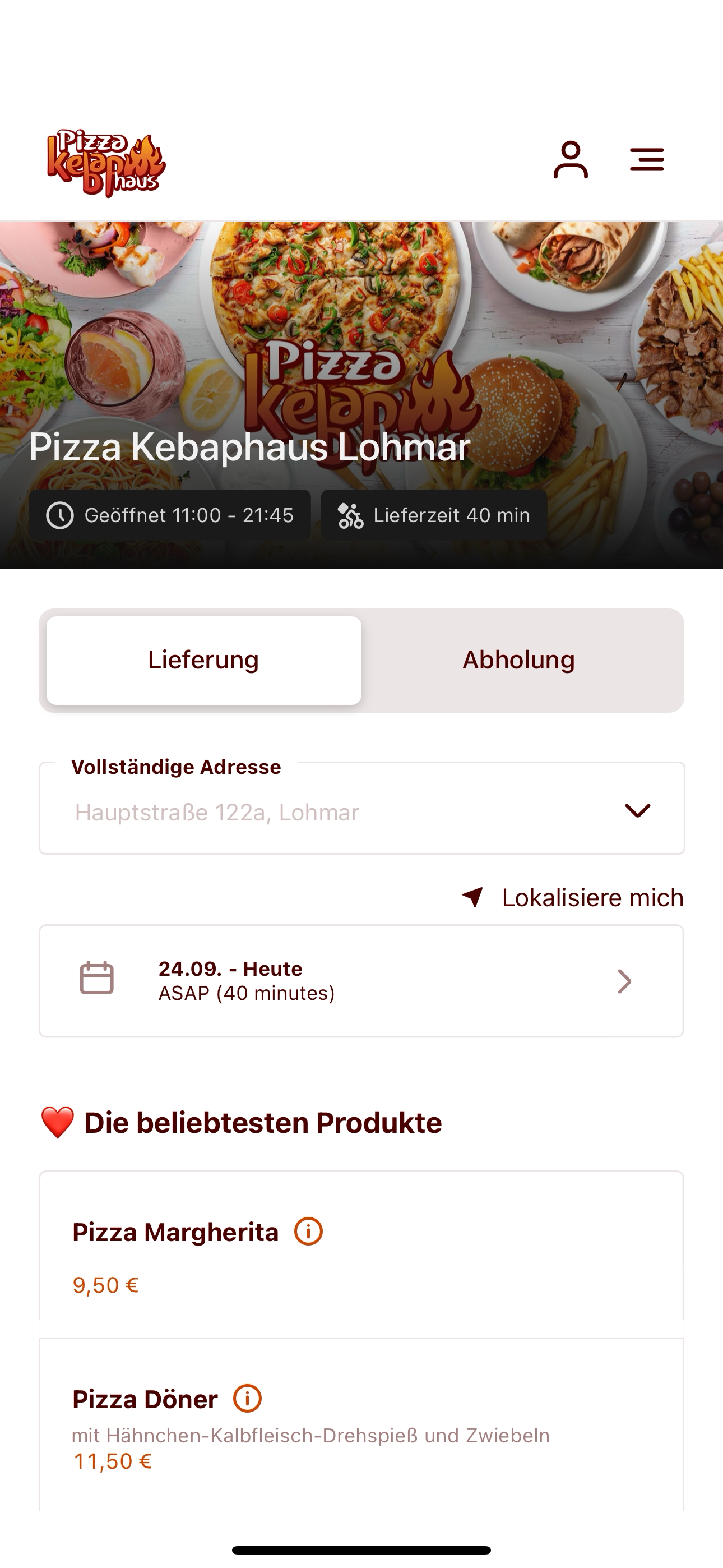 Pizza Kebaphaus Lohmar screenshot 3