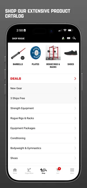 Rogue App screenshot 1