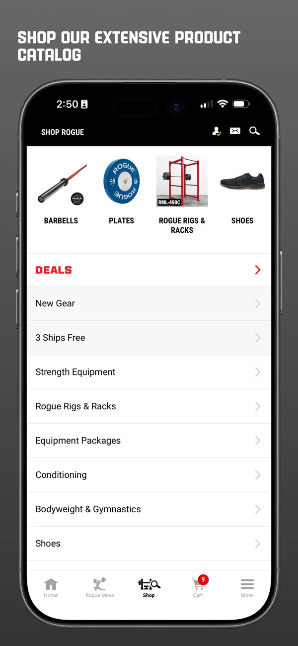 Screenshot #1 pour Rogue App