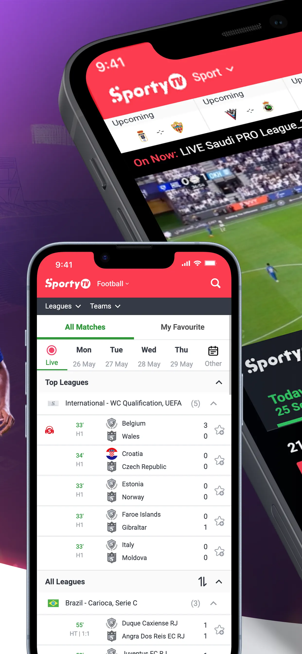 SportyTV: Live Sports Stream screenshot 2