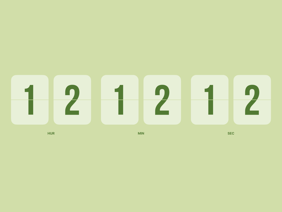 #7. Air Clock - Flip Clock Widget (macOS) di: 志远 冯