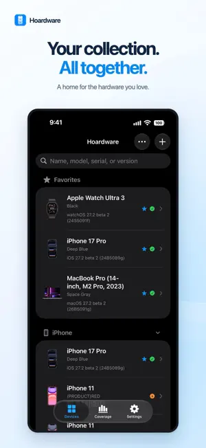 Hoardware - Device Collection screenshot 1